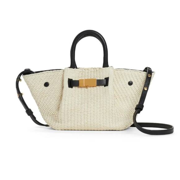 DeMellier Handbags - DeMellier Raffia Mini New York Bag